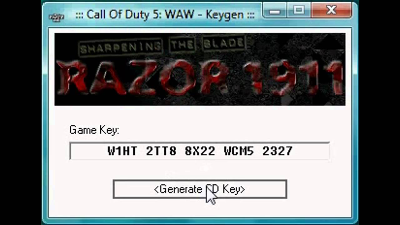 Serial Key Call Of Duty 1